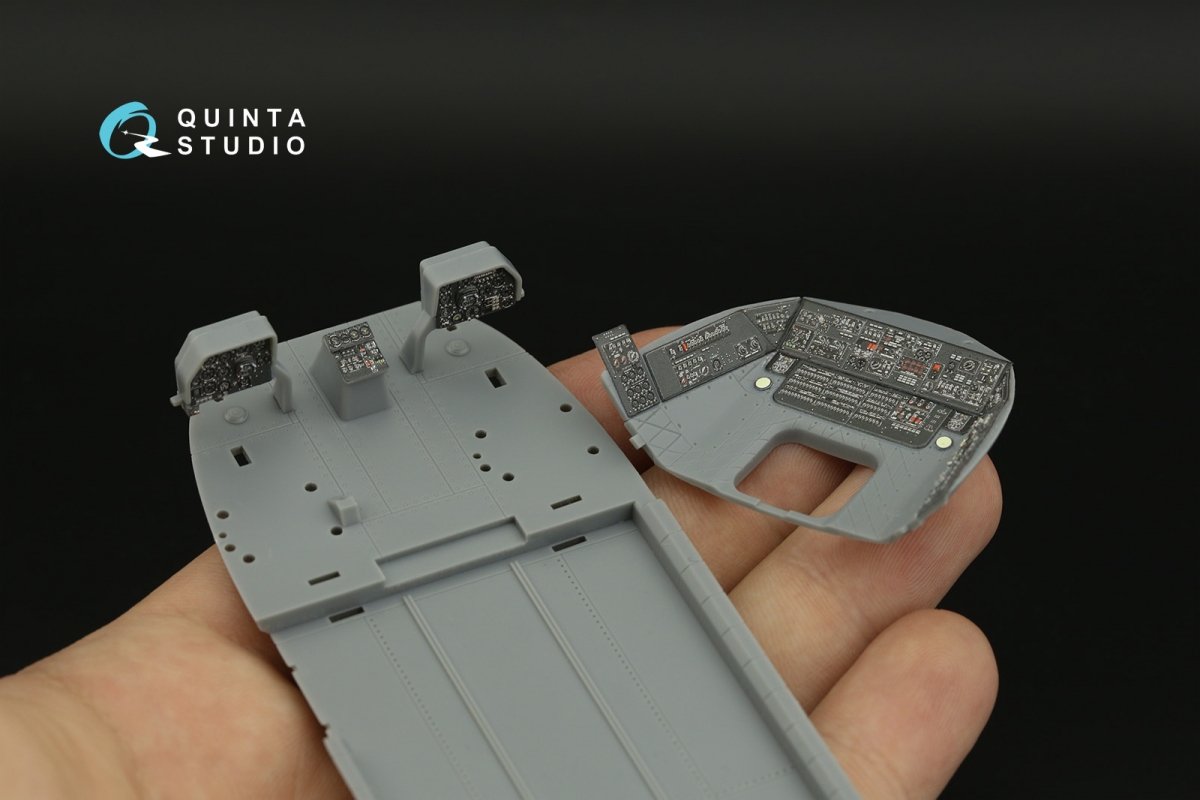 Quinta Studio QDS-48383 Mi-17 3D-Printed &amp;amp; coloured Interior on decal paper (Trumpeter) (Small version) 1/48 – imagen 12