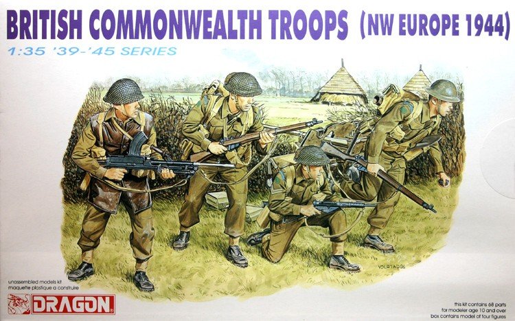 Dragon 6055 Troupes du Commonwealth britannique (1/35)