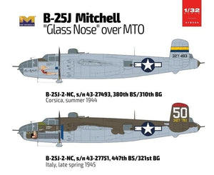 HK MODELS 01E024 B-25J Glass Nose, Version 2. Mediterranean Theater of Operations (MTO) 1/32 – Bild 2