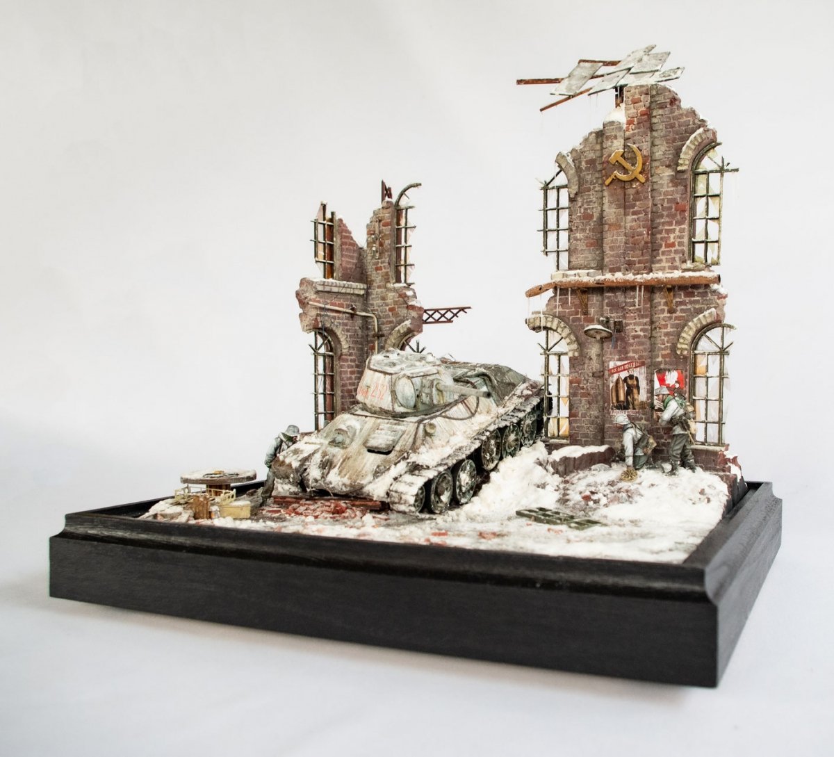 RT-Diorama 35302 Diorama-Base: &amp;quot;Wintergewitter&amp;quot; Operation Winter Storm 1/35 – imagen 4