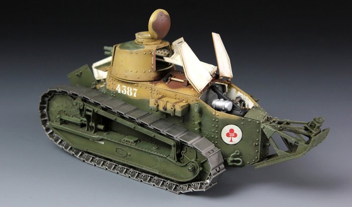 Meng Models TS-008 French FT-17 Light Tank (Cast Turret) 1/35 – imagen 7