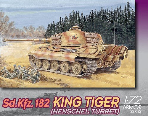Dragon 7246 SdKfz.182 KingTiger 1/72