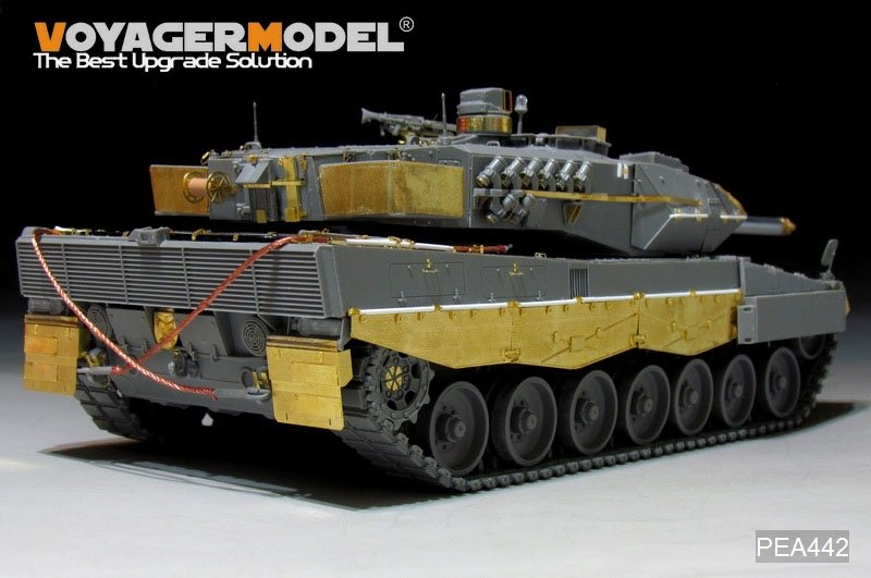 Voyager Model PEA442 Modern German Leopard 2A5/A6 track covers (GP) 1/35 – immagine 4