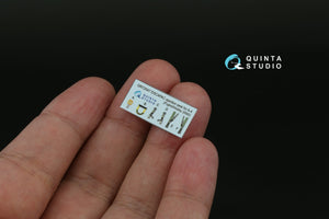 Quinta Studio QD72202 A-4M 3D-Printed &amp;amp; coloured Interior on decal paper (Fujimi/Hobby 2000) 1/72 – Bild 6