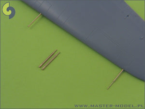 Master AM-48-020 A6M5 Zero armament set (7,7mm, 20mm gun barrels) &amp;amp; Pitot tube 1/48 – imagen 5