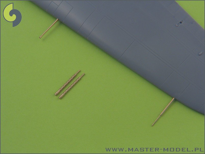 Master AM-48-020 A6M5 Zero armament set (7,7mm, 20mm gun barrels) &amp;amp; Pitot tube 1/48 – imagen 5