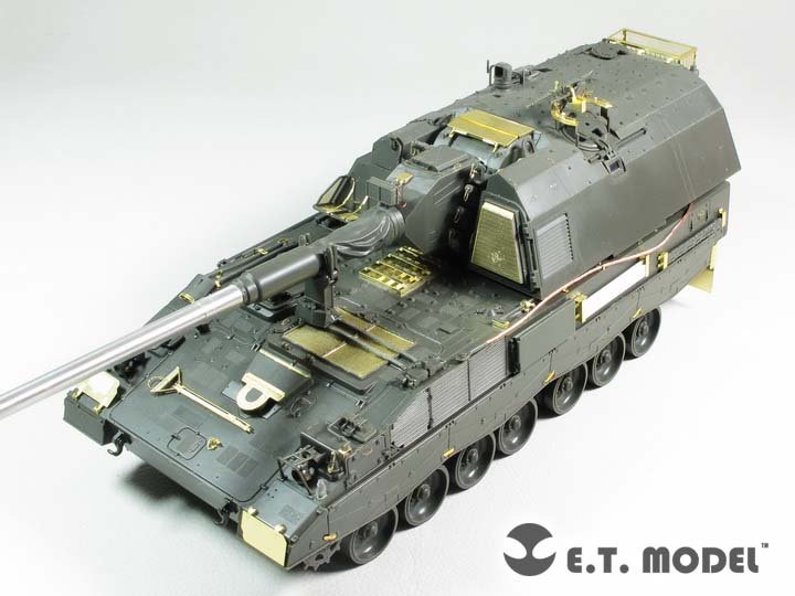 Maquette ET E35-247 Obusier automoteur allemand PZH2000 avec blindage additionnel (pour MENG TS-019) 1/35 – image 2
