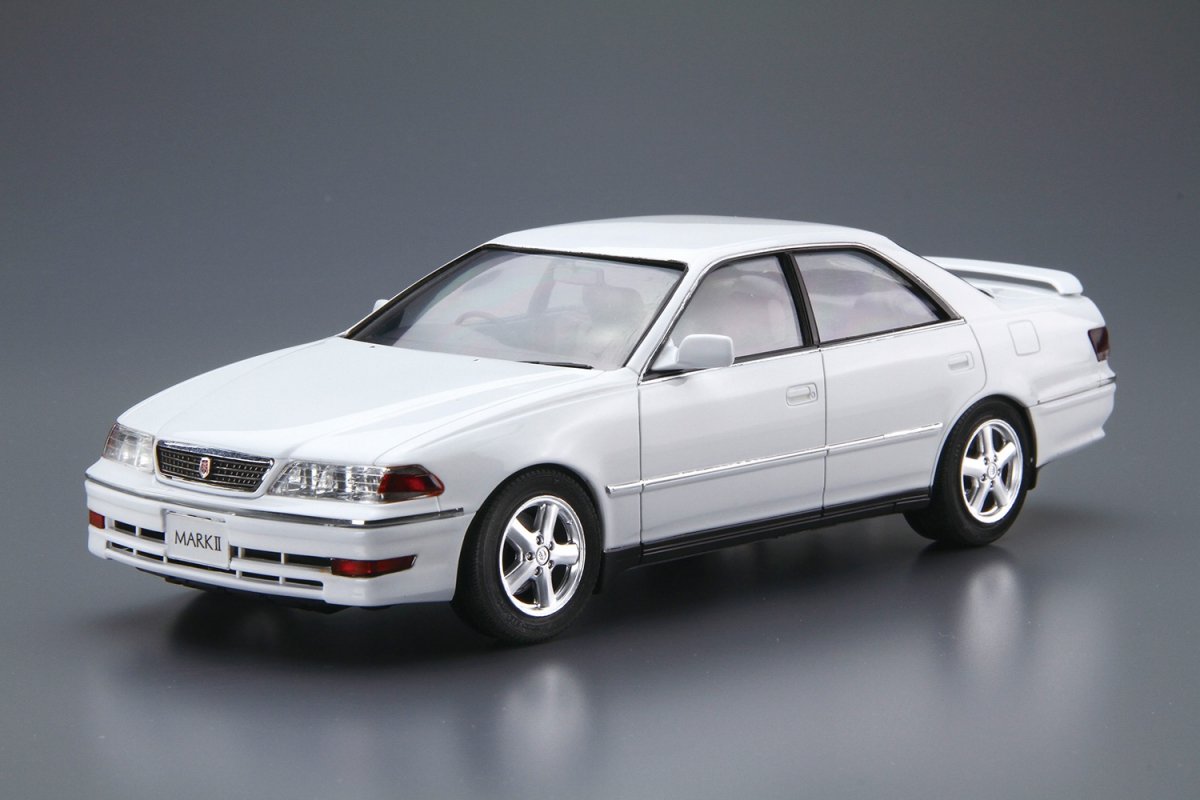 Aoshima 05680 Toyota JZX100 Mark II Tourer V &amp;#39;00 1/24 – imagen 2