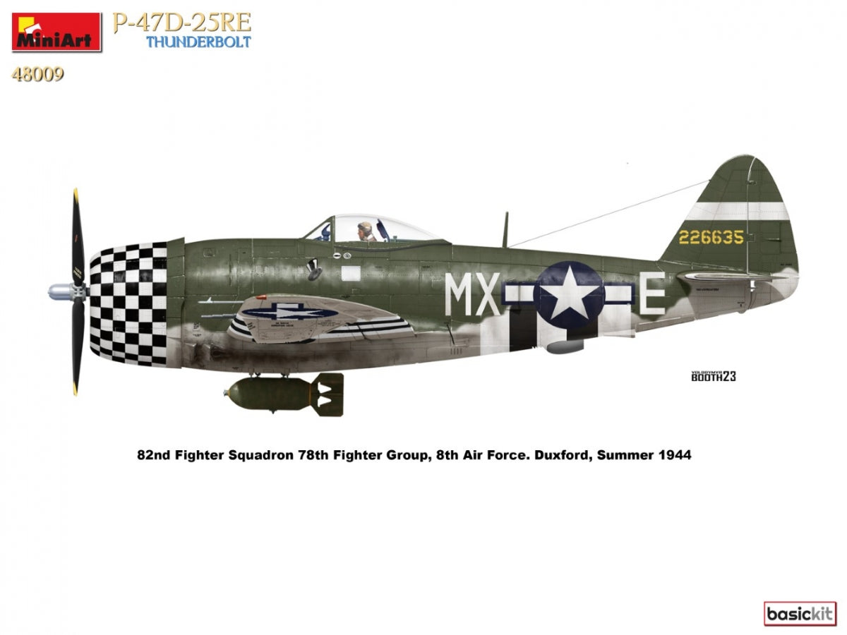 MiniArt 48009 P-47D-25RE THUNDERBOLT. KIT DE BASE 1/48  – image 5