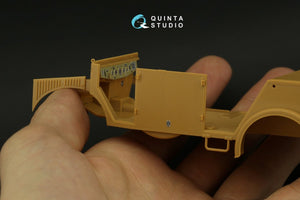 Quinta Studio QD35056 Horch 108 typ 40 3D-Printed &amp;amp; coloured Interior on decal paper ( ICM ) 1/35 – immagine 4