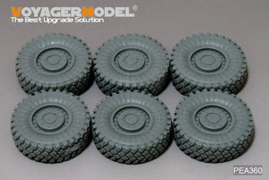 Voyager Model PEA360 Modern US COUGAR 6X6 MRAP Road Wheels Ver.A (6PCESS) 1/35 – imagen 3
