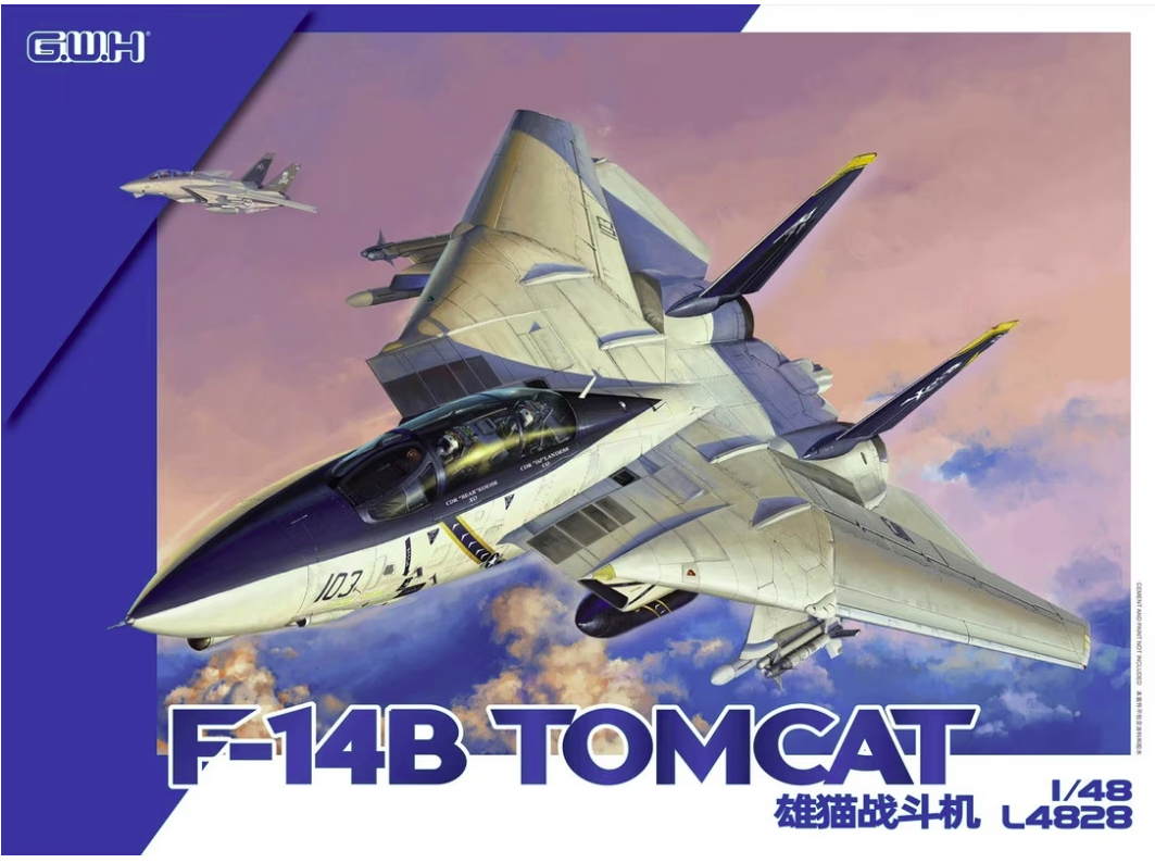 Maquette Great Wall Hobby L4828 F-14B Tomcat au 1/48