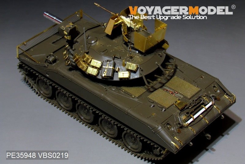 Maquette Voyager PE35948 Char aéroporté américain moderne M551 Sheridan (guerre du Vietnam) pour TAMIYA 35365 1/35 – image 11