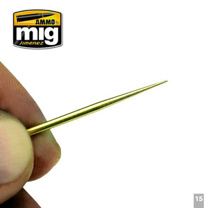 AMMO of Mig Jimenez 8026 BRASS TOOTHPICKS – immagine 16