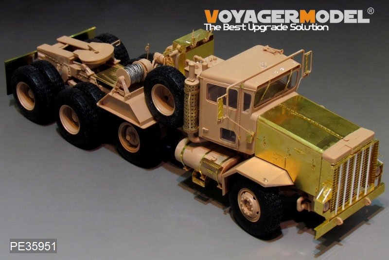 Voyager Model PE35951 Modern US Army M911 C-HET &amp;amp;M747 Heavy Equipment Semi-Trailer For MENG SS-013 1/35 – immagine 23