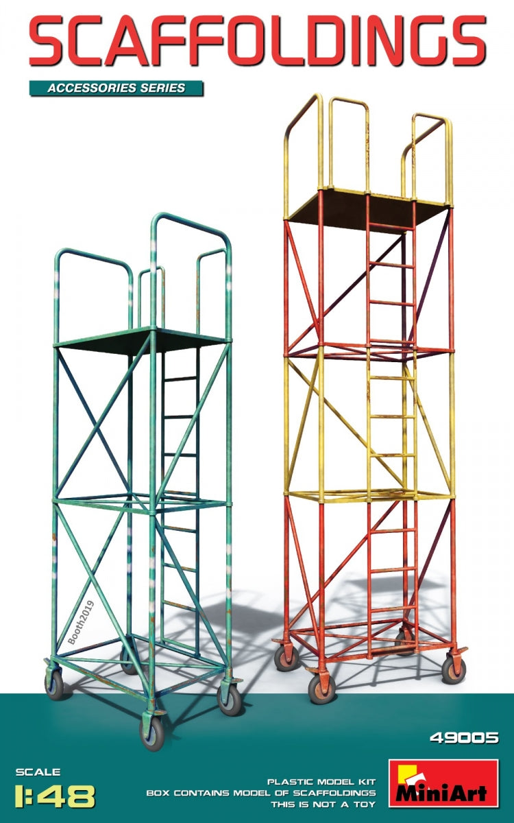 MiniArt 49005 SCAFFOLDINGS 1/48