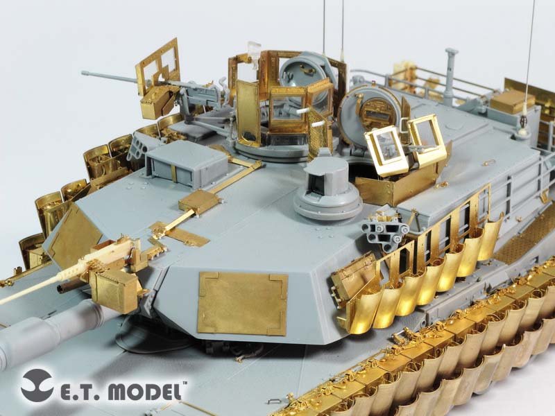 E.T. Model E35-161 Modern US ARMY M1A2 SEP MBT TUSK II (For DRAGON 3536) 1/35 – immagine 7