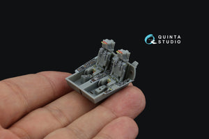Quinta Studio QD72144 A-6E TRAM Intruder 3D-Printed &amp;amp; coloured Interior on decal paper (Trumpeter) 1/72 – immagine 10