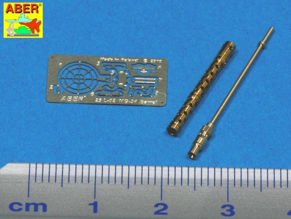 Aber 25L-02 Turned barrel for German machine gun MG34 1/25 – immagine 3