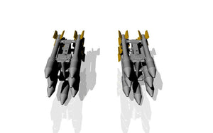 Armory Models ACA4814 S-3K unguided missiles w/ APU-14U launcher rack 1/48 – imagen 3