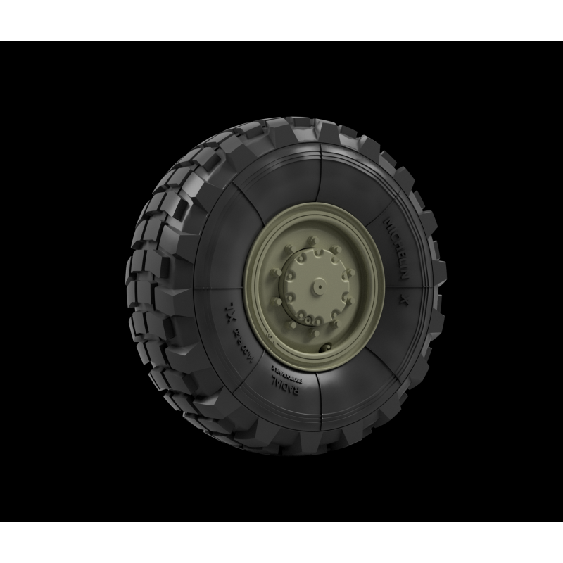 Panzer Art RE35-835 M1014 & M1001 road wheels (Michelin X) 1/35