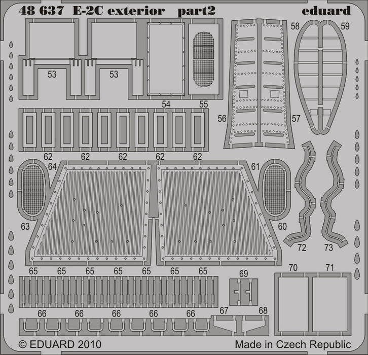 Eduard 48637 E-2C exterior KINETIC 1/48