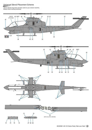 Special Hobby 32082 AH-1G Cobra ‘Early Tails over Vietnam’ Hi-Tech Kit 1/32 – immagine 7
