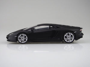Aoshima 02738 Lamborghini Aventador LP700-4 Matte Black 1/24 – imagen 4