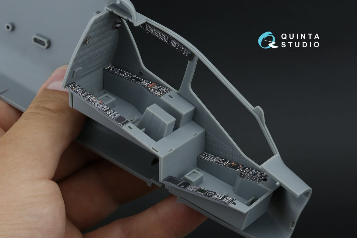 Quinta Studio QDS-35132 AH-64A 3D-Printed coloured Interior on decal paper (Trumpeter) (Small version) 1/35 – imagen 10