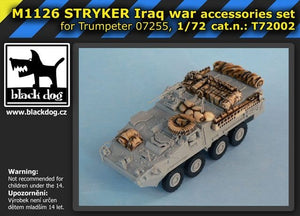 Black Dog T72002 M1126 STRYKER Iraq War for Trumpeter 07255 1/72 – imagen 6