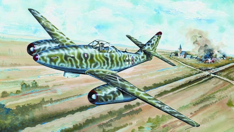 Trumpeter 02236 Messerchmitt Me 262A-2a 1/32