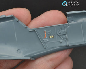 Quinta Studio QD48094 Bf 109G-6 3D-Printed &amp;amp; coloured Interior on decal paper (for Eduard kit) 1/48 – imagen 5