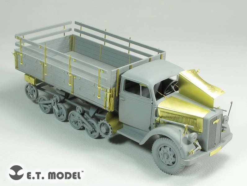 E.T. Model E35-168 WWII German Sd.Kfz.3a Maultier Half-Track (For DRAGON 6761) 1/35 – imagen 3