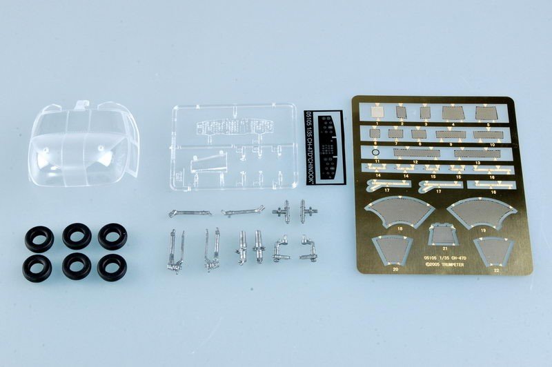 Trumpeter 05105 CH-47D CHINOOK 1/35 – imagen 9