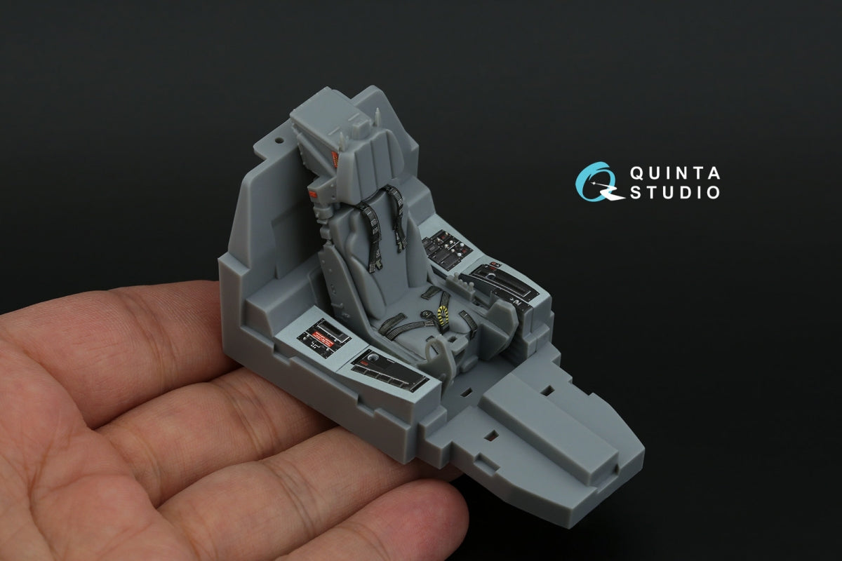 Intérieur du F-35B imprimé en 3D et coloré, modèle Quinta Studio QD32213 (Trumpeter), échelle 1/32 – image 9