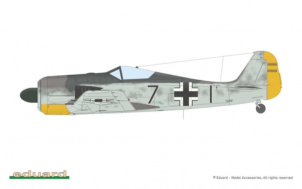 Eduard 84205 Fw 190A-3 Weekend Edition 1/48 – immagine 9