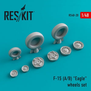 RESKIT RS48-0020 F-15 (A/B) &amp;quot;Eagle&amp;quot;resin wheels 1/48