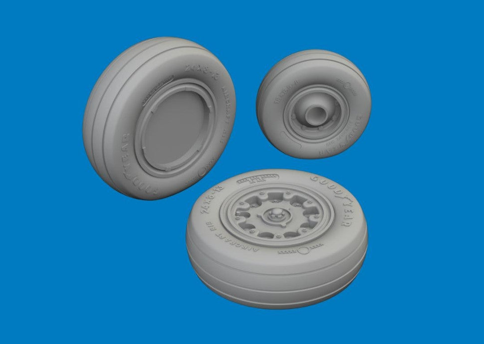 Eduard 6481063 F-5E/F/N Wheels for AFV Club 1/48 – Bild 2