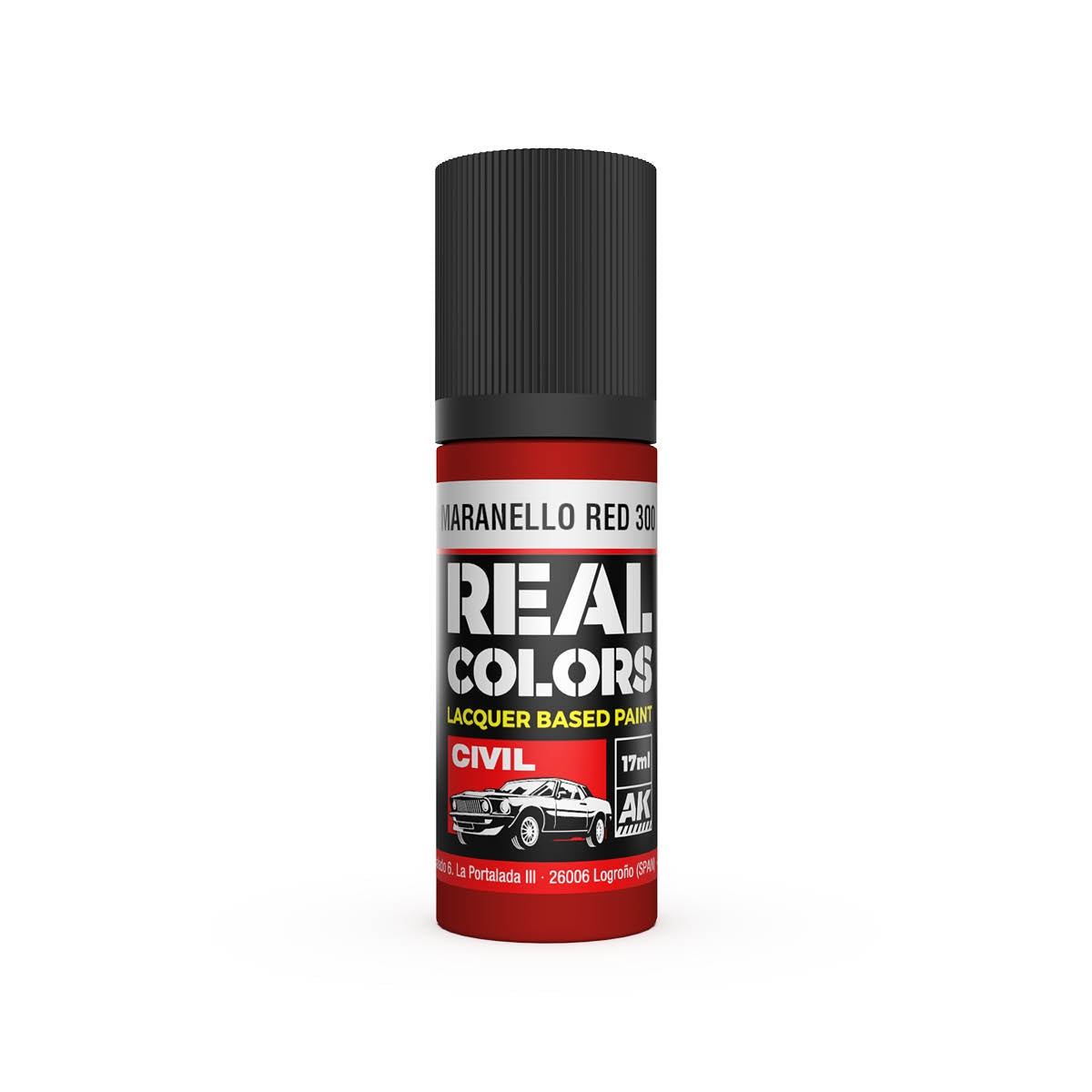 AK Interactive RC834 Maranello Rouge 300s 17 ml – image 2