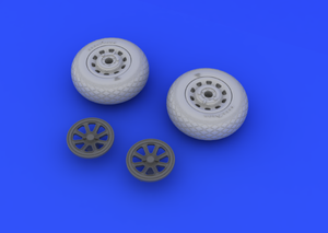 Eduard 648092 P-51 wheels 1/48 – immagine 3