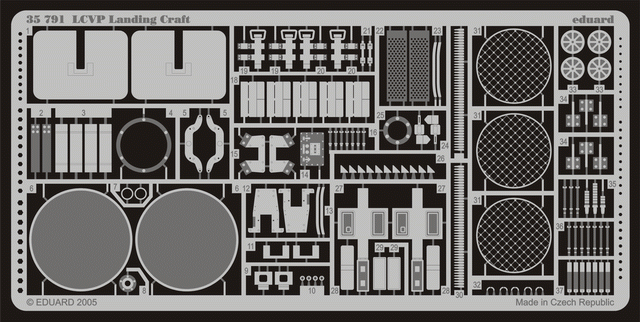 Eduard 35791 LCVP Landing Craft 1/35 (ITALERI)