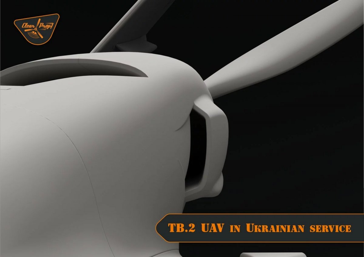 Clear Prop! CP4812 TB.2 UAV in Polish Service STARTER KIT 1/48 – immagine 14