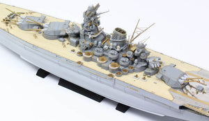 Pontos 37025FN IJN Musashi 1944 Detail up set Advanced Hinoki Tone Deck 1/350 – zdjęcie 2