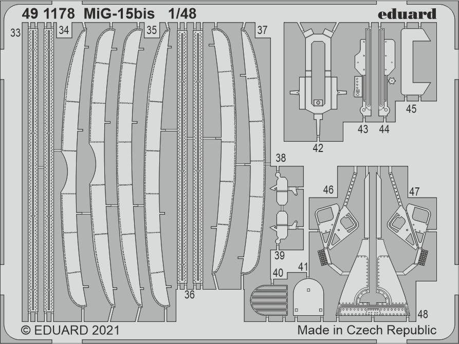 Eduard 491178 MiG-15bis BRONCO / HOBBY 2000 1/48 – imagen 2