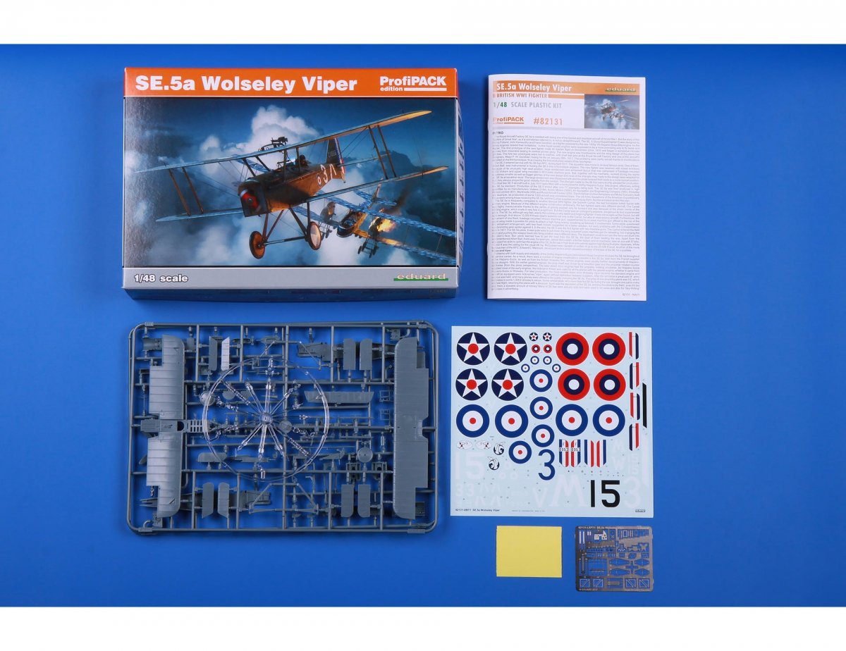 Eduard 82131 SE.5a Wolseley Viper 1/48 – immagine 2