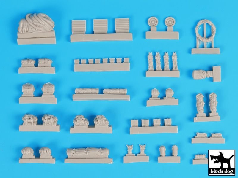 Black Dog T72111 M 109 A6 Paladin accessories set 1/72 – zdjęcie 6