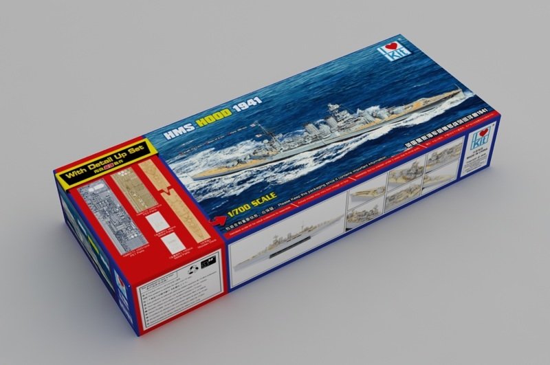 I Love Kit 65703 HMS Hood 1941 Top Grade 1/700 – zdjęcie 2
