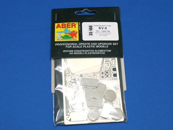 Aber 35166 char lourd soviétique KV-II partie 1 ensemble de base (TAM) (1/35) – image 3