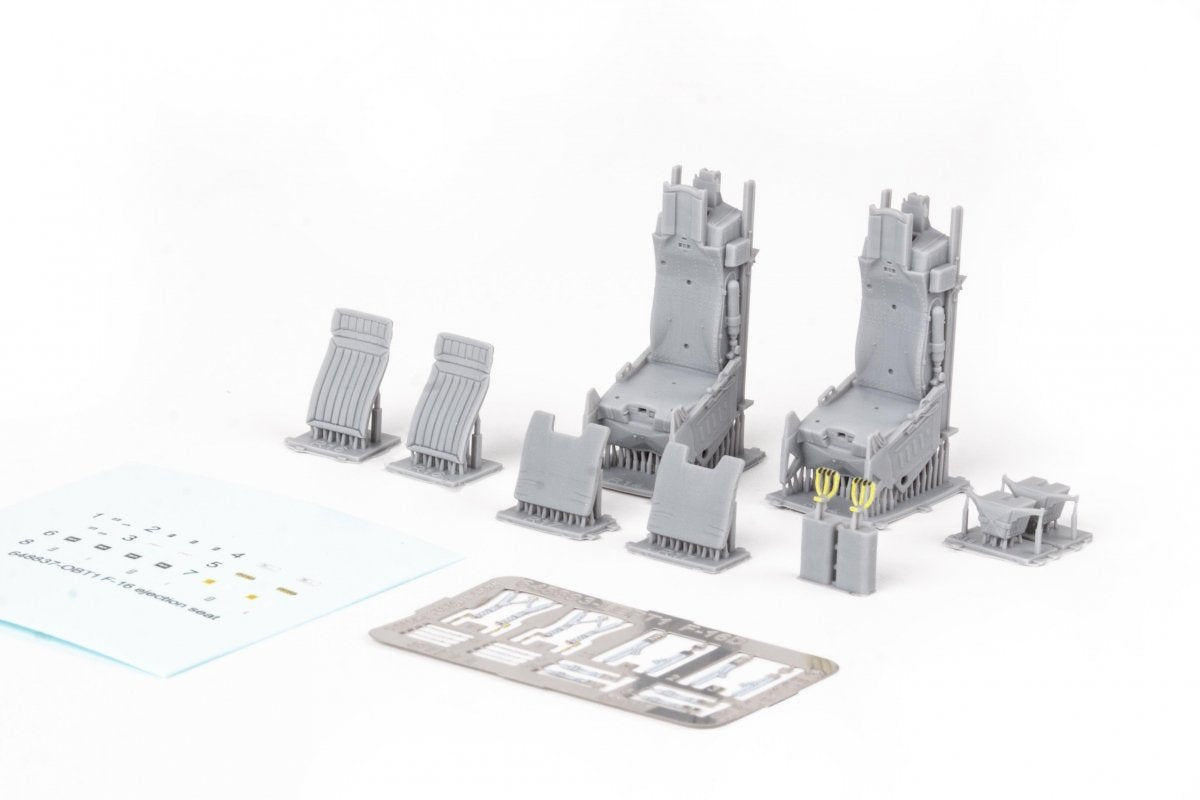Eduard 648893 F-16D ejection seats PRINT KINETIC MODEL 1/48 – immagine 4