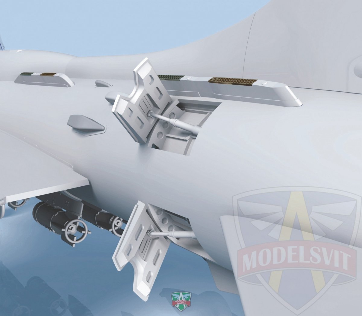 Maquette Modelsvit 72047 Su-17M3 chasseur-bombardier avancé 1/72 – image 6